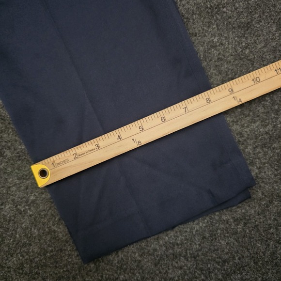 DKNY Mens 38x30 Midnight Blue Navy Stretch Slim Fit Pants Expandable Waist Dress - Picture 7 of 11